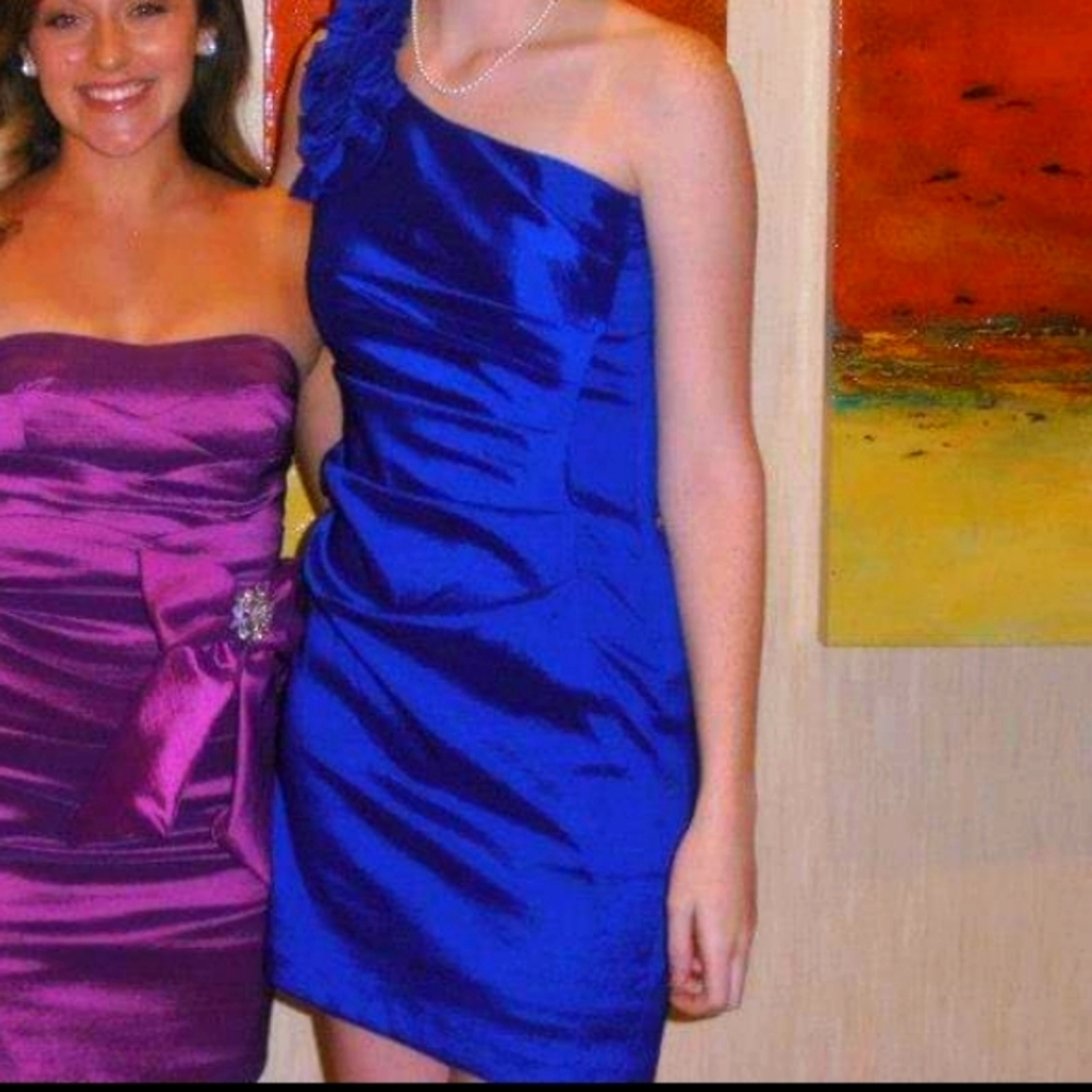 Blue formal dress